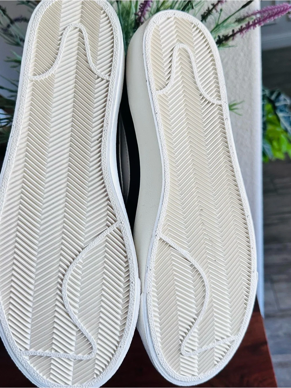 Nike Black and White High-Top Athletic Sneakers